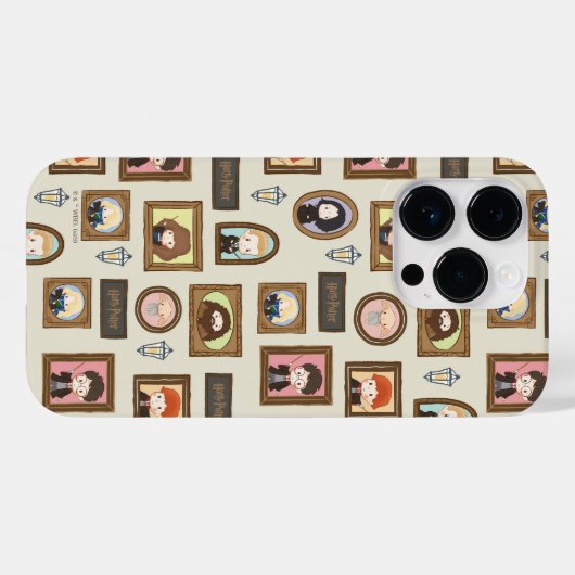 HARRY POTTER™ Chibi Picture Frame Muster Case-Mate iPhone Hülle (Rückseite (Horizontal))