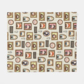 HARRY POTTER™ Chibi Picture Frame Muster Fleecedecke (Vorderseite (Horizontal))