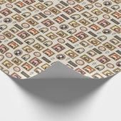 HARRY POTTER™ Chibi Picture Frame Muster Geschenkpapier (Ecke)