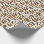 HARRY POTTER™ Chibi Picture Frame Muster Geschenkpapier (Ecke)