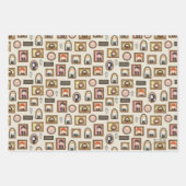 HARRY POTTER™ Chibi Picture Frame Muster Geschenkpapier Set (Vorderseite 3)