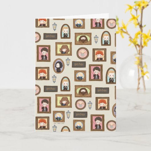 HARRY POTTER™ Chibi Picture Frame Muster Karte (Gelbe Blume)