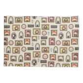 HARRY POTTER™ Chibi Picture Frame Muster Kissenbezug (Rückseite)