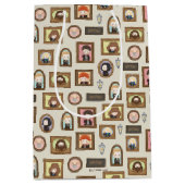 HARRY POTTER™ Chibi Picture Frame Muster Mittlere Geschenktüte (Vorderseite)