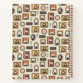 HARRY POTTER™ Chibi Picture Frame Muster Notizblock (Rückseite)