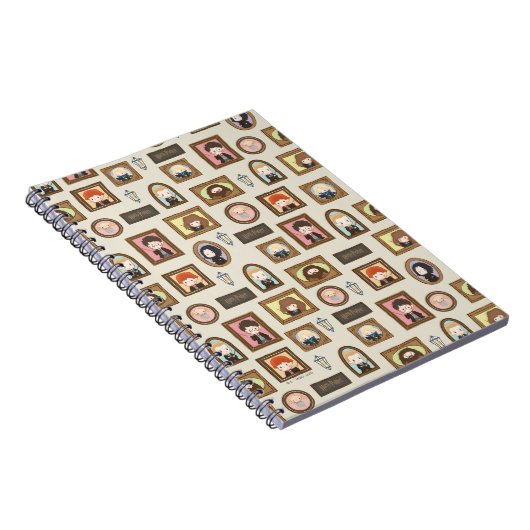 HARRY POTTER™ Chibi Picture Frame Muster Notizblock (Rechte Seite)