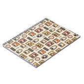 HARRY POTTER™ Chibi Picture Frame Muster Notizblock (Linke Seite)