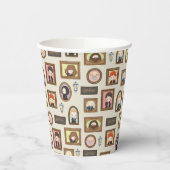 HARRY POTTER™ Chibi Picture Frame Muster Pappbecher (Links)