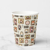 HARRY POTTER™ Chibi Picture Frame Muster Pappbecher (Rechts)