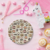 HARRY POTTER™ Chibi Picture Frame Muster Pappteller (Party)