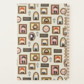 HARRY POTTER™ Chibi Picture Frame Muster Planer (Rückseite)