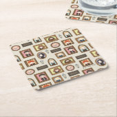 HARRY POTTER™ Chibi Picture Frame Muster Rechteckiger Pappuntersetzer (angewinkelt)