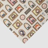 HARRY POTTER™ Chibi Picture Frame Muster Seidenpapier (Ausschnitt)