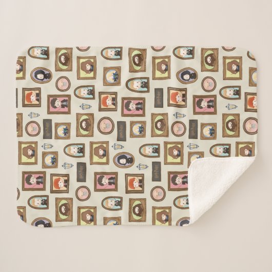 HARRY POTTER™ Chibi Picture Frame Muster Sherpadecke (Vorderseite (Horizontal))