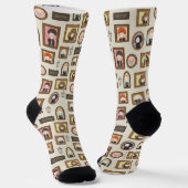 HARRY POTTER™ Chibi Picture Frame Muster Socken (Gewinkelt)