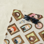 HARRY POTTER™ Chibi Picture Frame Muster Strandtuch (Beispiel)