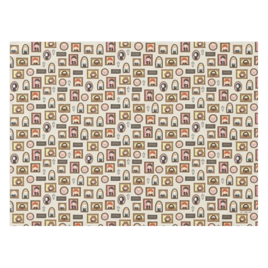 HARRY POTTER™ Chibi Picture Frame Muster Tischdecke (Vorderseite (Horizontal))