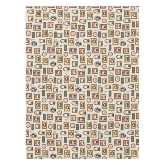 HARRY POTTER™ Chibi Picture Frame Muster Tischdecke (Vorderseite)