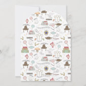 Harry Potter Chibi Ron Weasley Wizard Baby Shower Einladung (Rückseite)