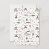 Harry Potter Chibi Ron Weasley Wizard Birthday Dankeskarte (Rückseite)