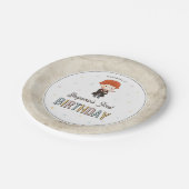 Harry Potter Chibi Ron Weasley Wizard Birthday Pappteller (Schrägansicht)