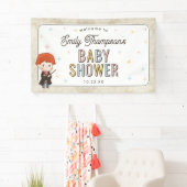 Harry Potter Chibi Ron Weasley Zauberer Babyparty Banner (Insitu)