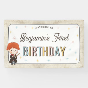 Harry Potter Chibi Ron Weasley Zauberer Geburtstag Banner
