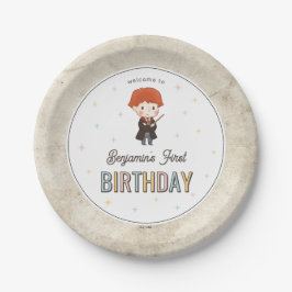 Harry Potter Chibi Ron Weasley Zauberer Geburtstag Pappteller