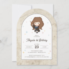 Harry Potter | ChibiHermione Wizard Birthday Einladung