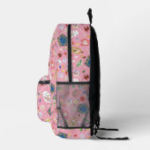 HARRY POTTER™ | Chocolate Frogs & Candy Pattern Bedruckter Rucksack (Rechts)