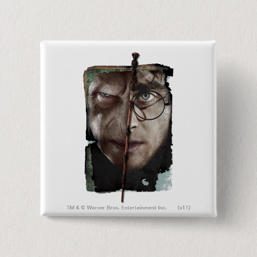 Harry Potter Collage 10 Button (Vorderseite)