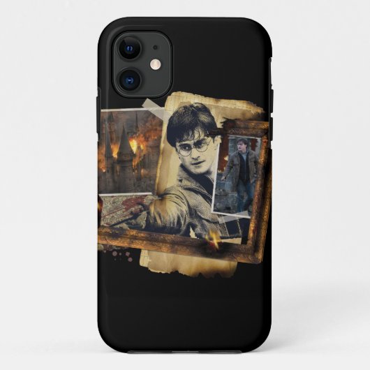 Harry Potter-Collage 7 Case-Mate iPhone Hülle (Rückseite)