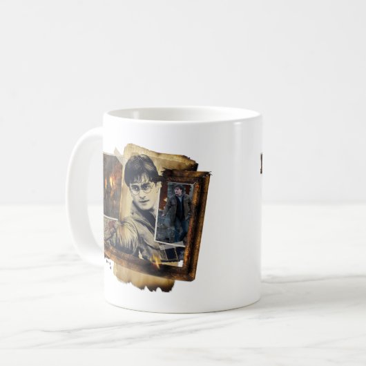 Harry Potter-Collage 7 Kaffeetasse (Vorderseite Links)