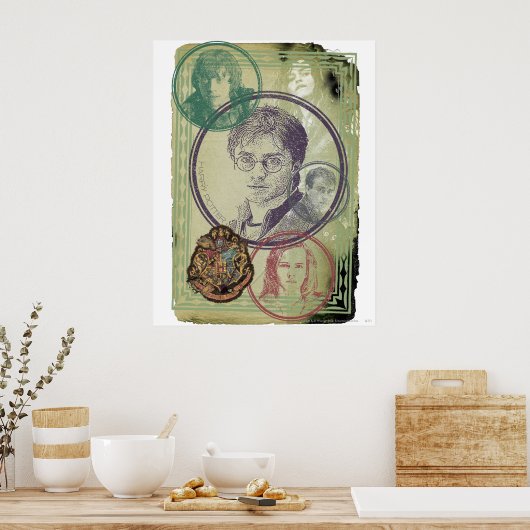 Harry Potter Collage 9 Poster (Küche)