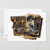 Harry Potter Collage Postkarte (Vorne/Hinten)
