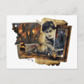 Harry Potter Collage Postkarte (Vorderseite)