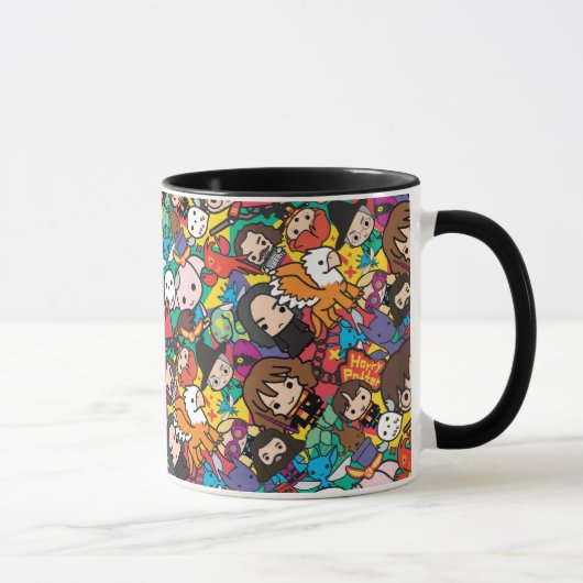 Harry-Potter-Comicfiguren-Wurf-Muster Tasse (Rechts)