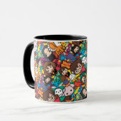 Harry-Potter-Comicfiguren-Wurf-Muster Tasse (Vorderseite Links)