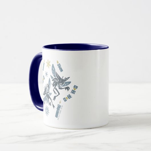 HARRY POTTER™ Cornish Pixies & Christmas Cracker Tasse (Vorderseite Links)