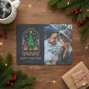 HARRY POTTER™ Cross-Stitch-Urlaub Einladung