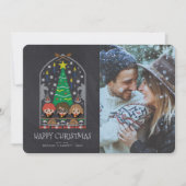 HARRY POTTER™ Cross-Stitch-Urlaub Einladung (Vorderseite)