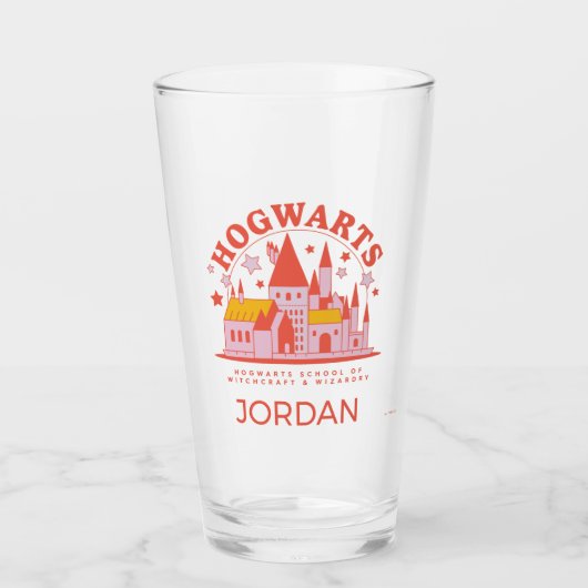 HARRY POTTER™ | Cute HOGWARTS™ Schule Glas (Vorderseite)