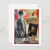 Harry Potter damals und heute Postkarte (Vorne/Hinten)