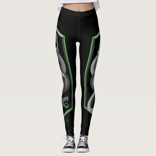 Harry Potter Dark Mark | Sigil Leggings (Vorderseite)