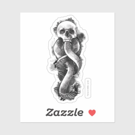 Harry Potter | Dark Mark Watercolor Aufkleber (Blatt)