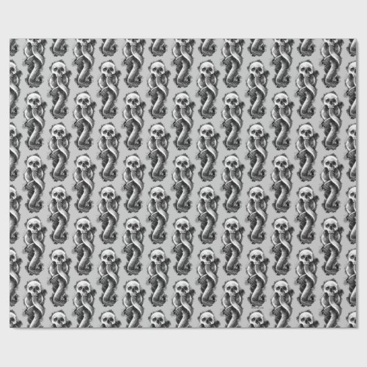 Harry Potter | Dark Mark Watercolor Geschenkpapier (Flach)