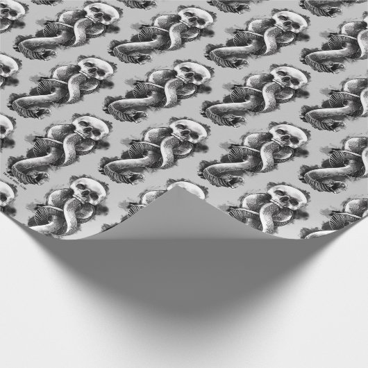 Harry Potter | Dark Mark Watercolor Geschenkpapier (Ecke)