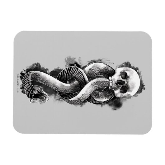 Harry Potter | Dark Mark Watercolor Magnet (Horizontal)