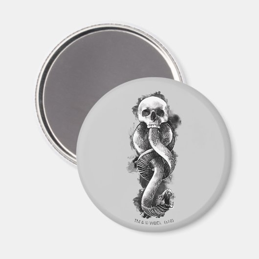 Harry Potter | Dark Mark Watercolor Magnet (Vorderseite/Rückseite)