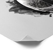 Harry Potter | Dark Mark Watercolor Poster (Ecke)